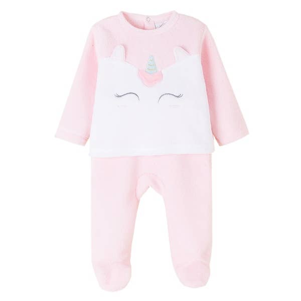 ROSA Rosa enhörning sammet flicka pyjamas set för wholesale på Faire