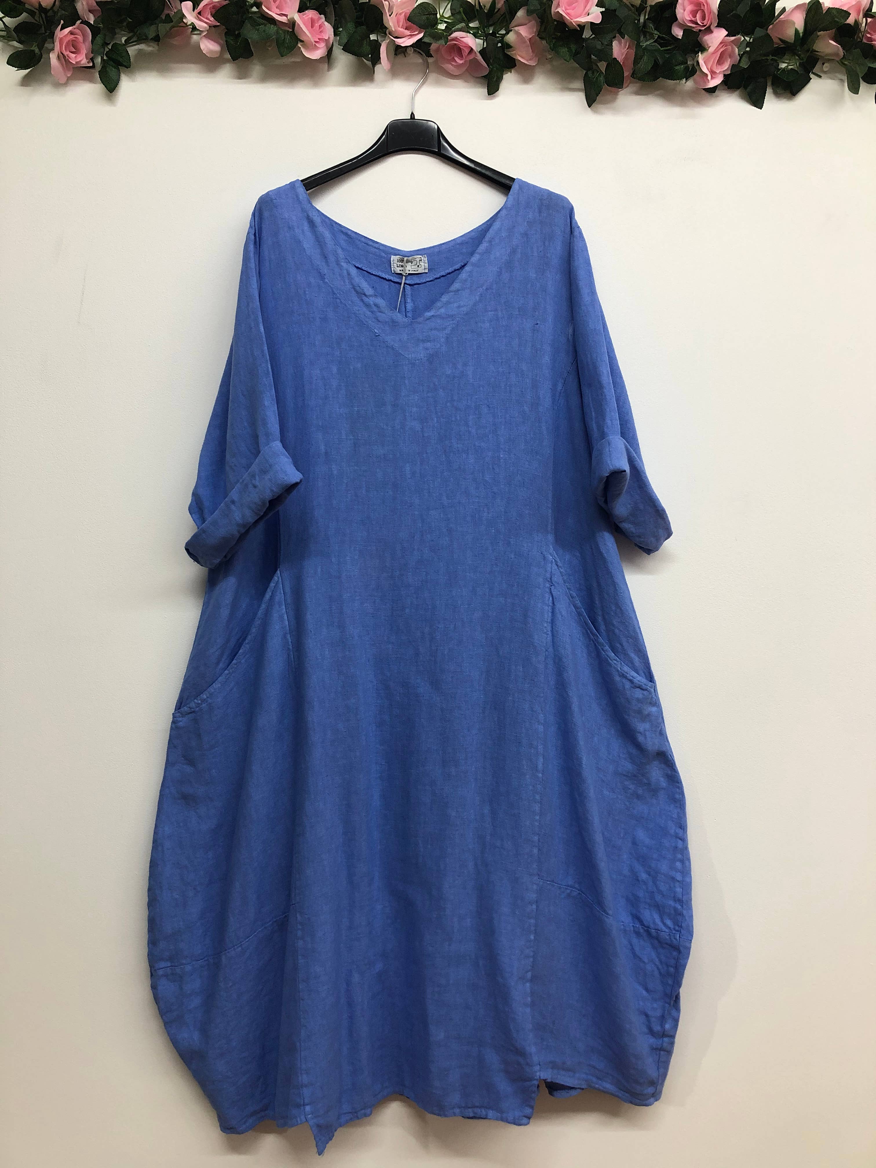 LINEN & COTTON HOUSE – wholesale Dress – Women's – 277 DRESS IN LINEN SPRING SUMMER CLOTHING29