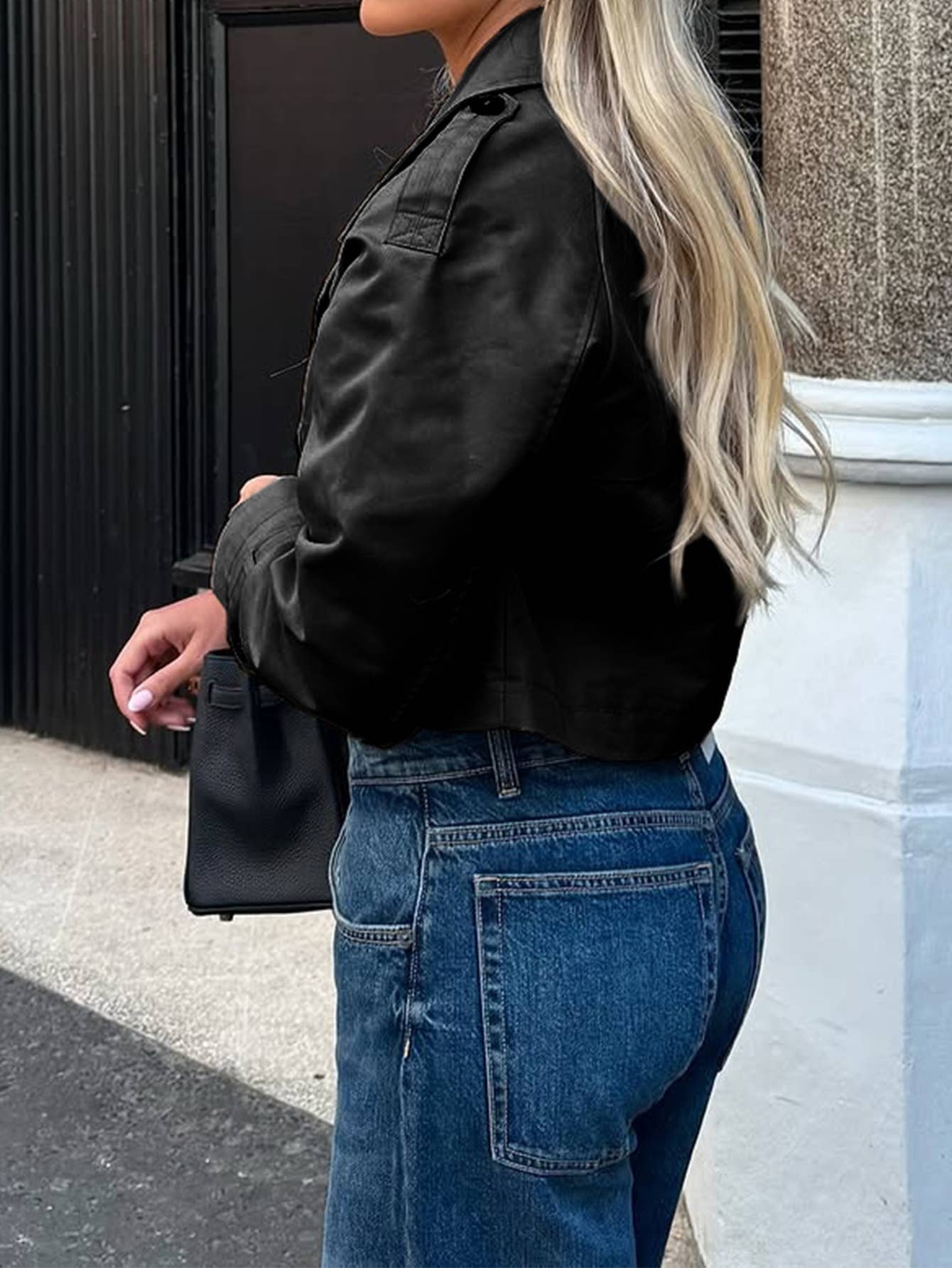 ElevateWell - Wholesale Jacket - Women's - Button-Up Short Jacket1