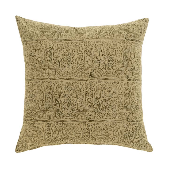 20x20 Naina Block Print Pillow for wholesale by Indaba Trading