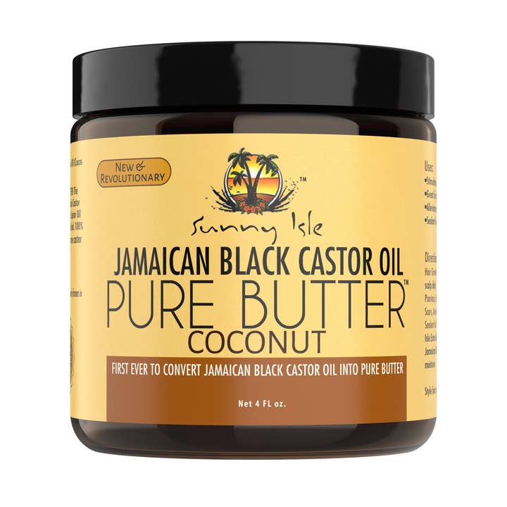 Sunny Isle - Wholesale Hair Oil - Sunny Isle Jamaican Black Castor Oil PURE BUTTER with COCONUT OIL 4oz