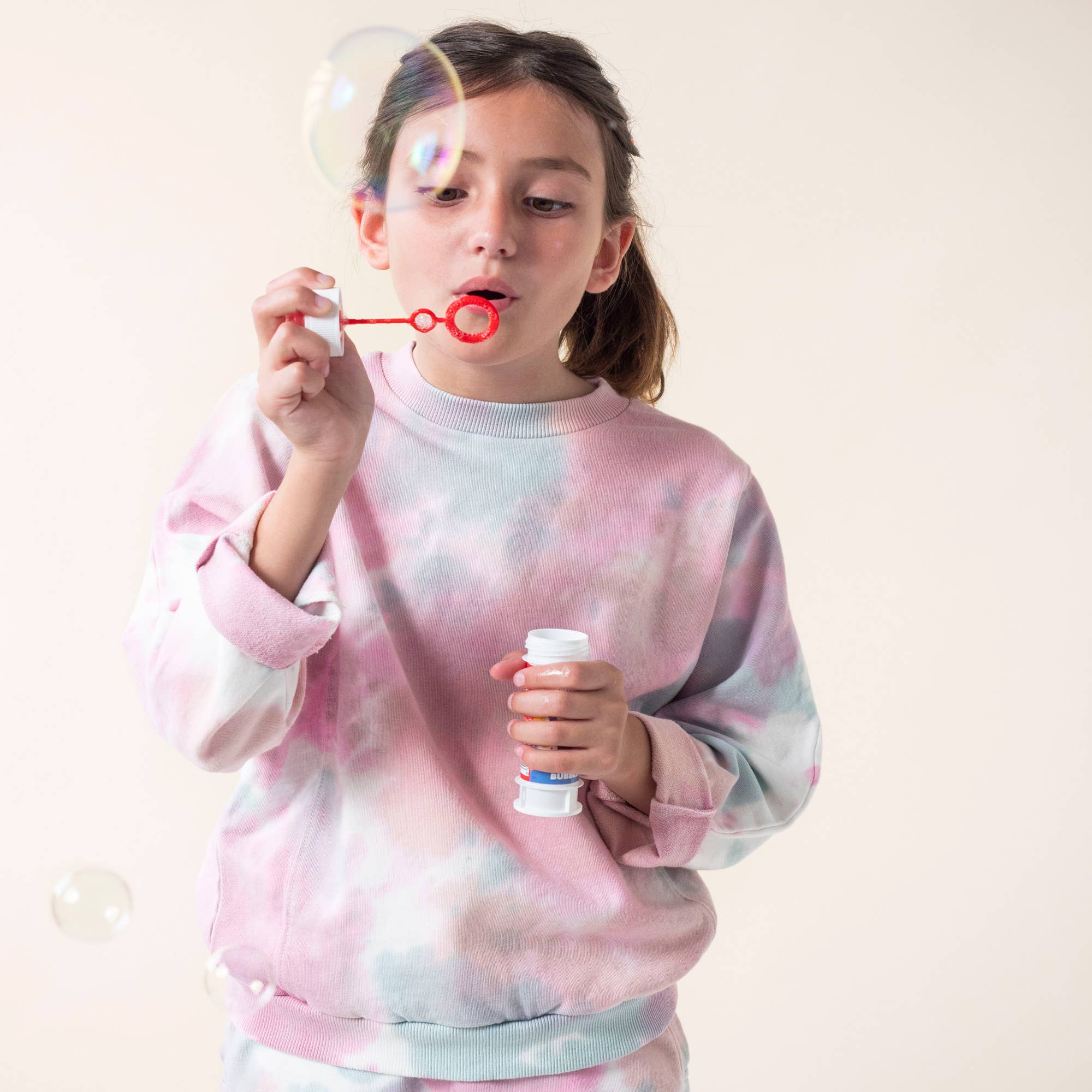 Vert Sweatshirt tie-dye S54623 en vente sur Faire1