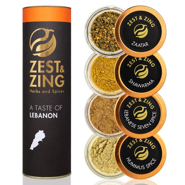 Zest and Zing - Wholesale Dried Spice Mix - Lebanese Spice Set: A Taste of Lebanon
