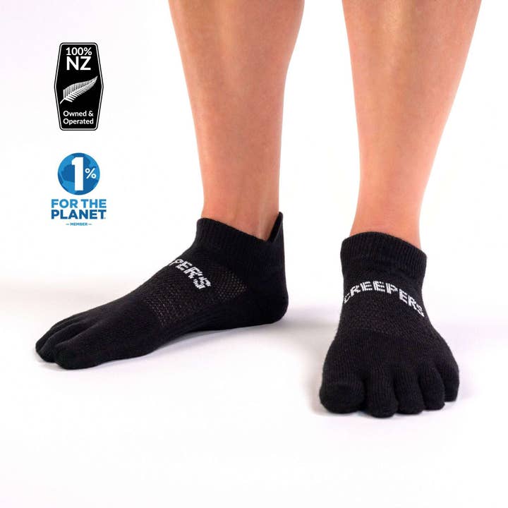 Creepers | Athletic Merino Toe Socks – wholesale Strumpor - Unisex – Låg ankel2