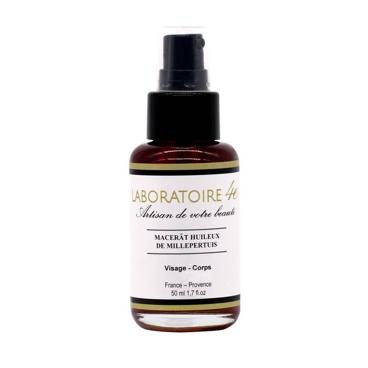 Macerado de óleo de erva de São João orgânico francês 50ml por atacado de 4E Cosmétique Bio