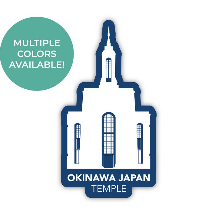 Okinawa Japan Temple klistermærke for engroshandel hos JasmineTreeDesign