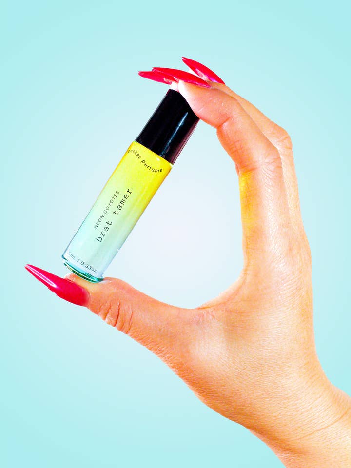 Brat Tamer 10mL Roll-On Pocket Perfume for wholesale by Neon Coyotes