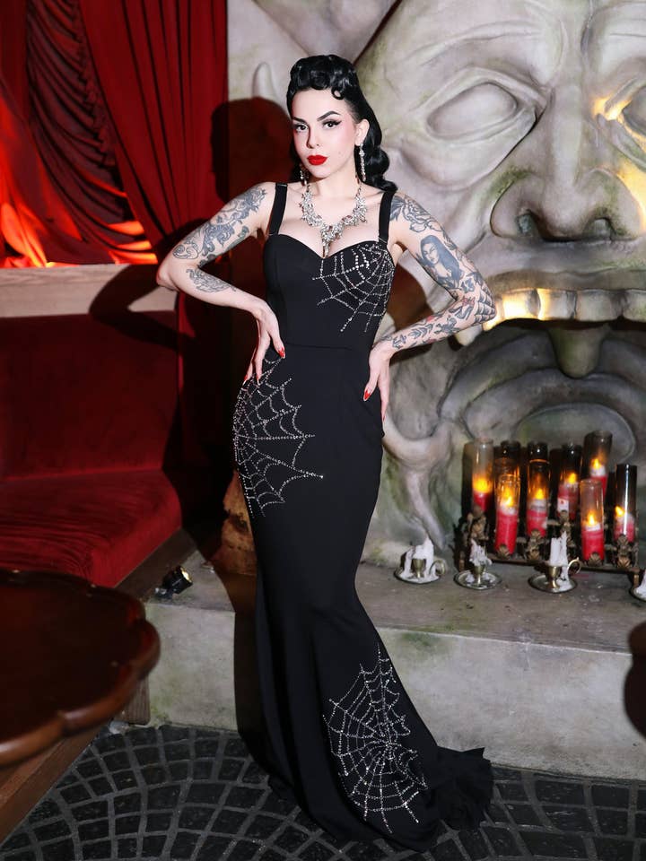 Elle Rebel - Wholesale Gown - Women's - Glamour Ghoul Gown6