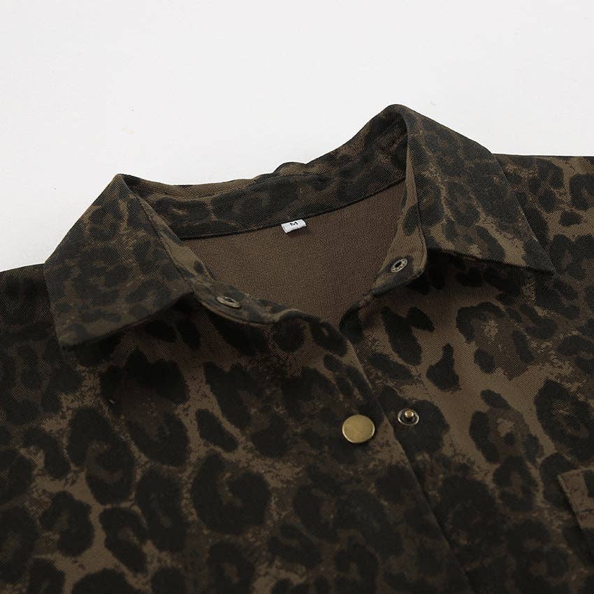 Marayn - Wholesale Jacket - Women's - Retro Leopard Print Autumns Chic Versatile British Style10
