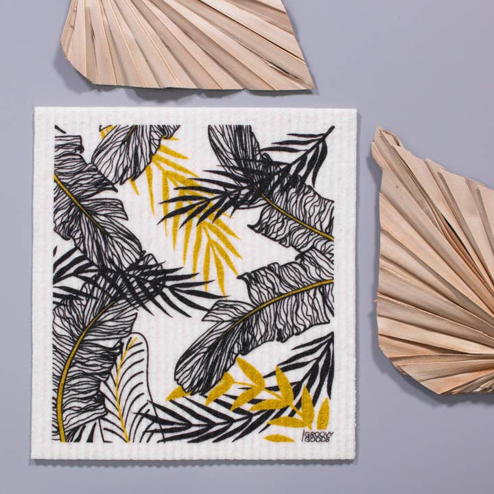 Groovy Goods – toalha de cozinha por atacado – Pano de esponja ecológico, gráficos de cenário5