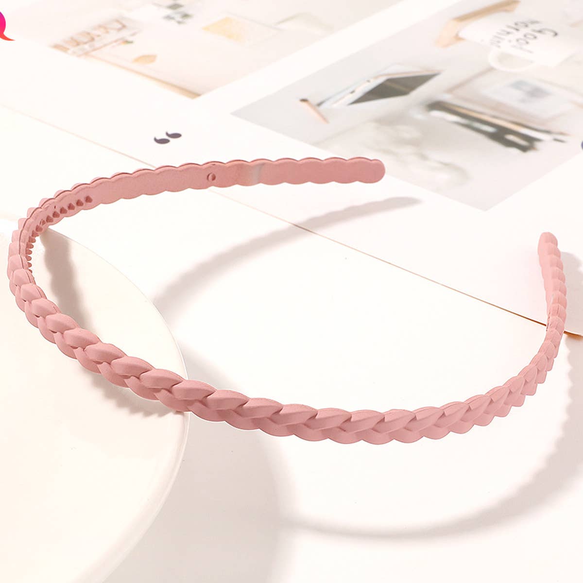 ACCITY - Wholesale Fashion Headband - Women's - BRAIDED DESIGN HEADBAND_CWAHA02162
