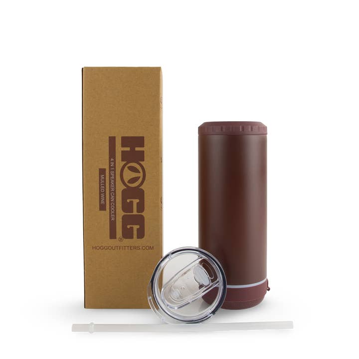 Hogg Outfitters - Wholesale Insulated Mug/Tumbler - POWDER COATED 4 IN 1 CAN COOLER SPEAKER TUMBLER