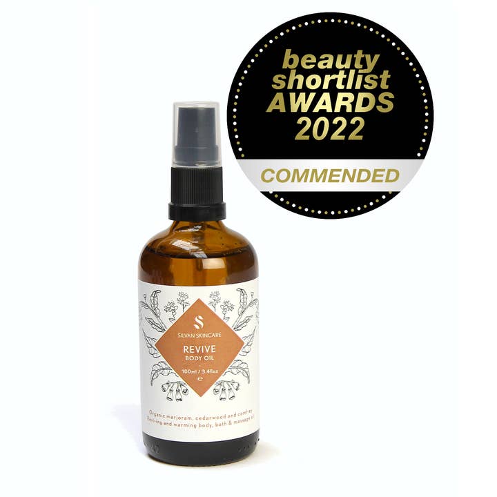 Revive Body Oil for wholesale by Silvan Skincare