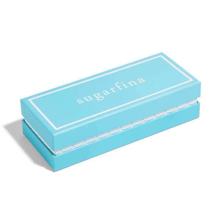 Sugarfina - Wholesale Gummy - Sugarfina Aqua + White - 3pc Candy Bento Box®(Dyo) (Empty)