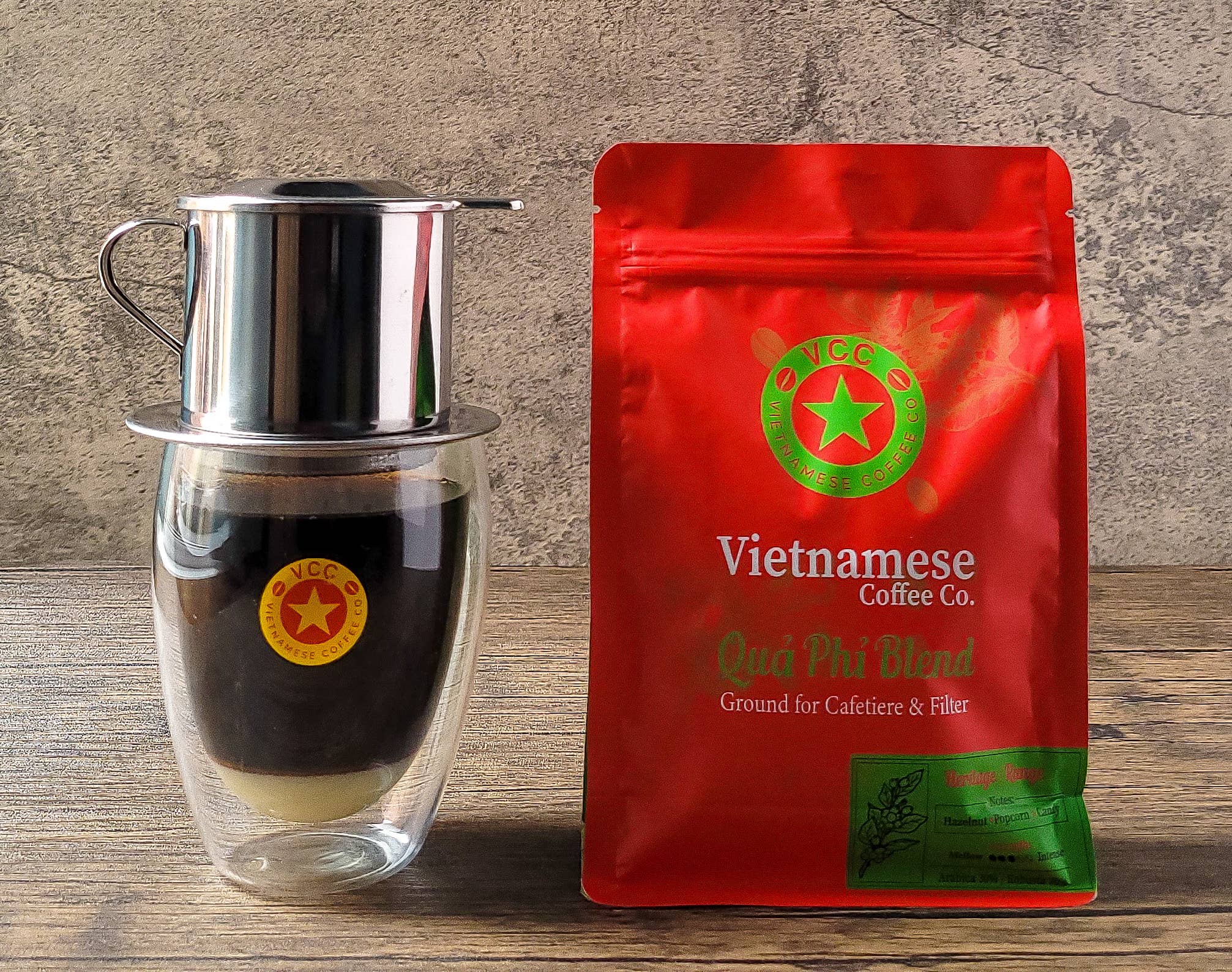 Vietnamese Coffee Co - Wholesale Ground Coffee - Qua Phi Blend - Authentic Vietnamese Coffee Grounds2