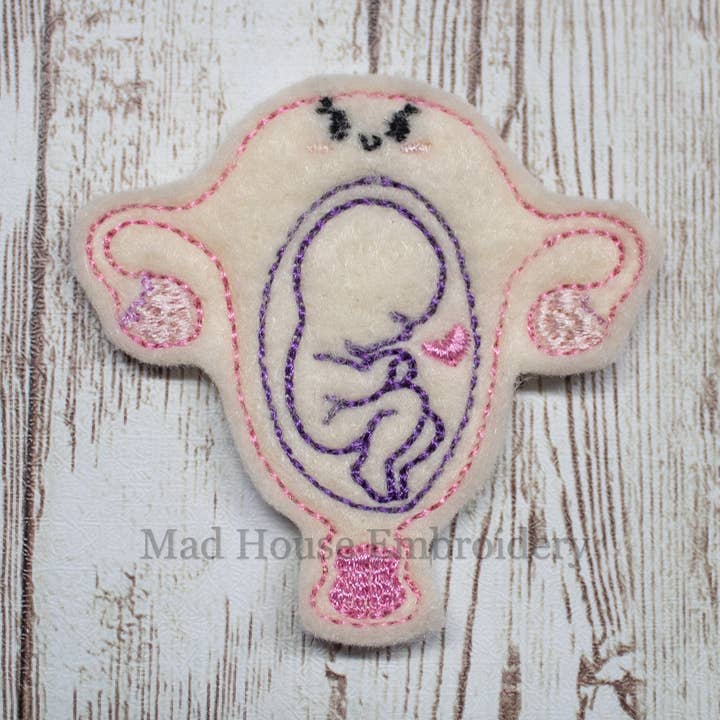 Baby Feltie | Baby Felt | Uncut Baby Feltie | Uncut Felt Feltie | Uncut Felt | Felt Applique | Feltie Embellishment | Feltie | Felties for wholesale by Mad House Embroidery