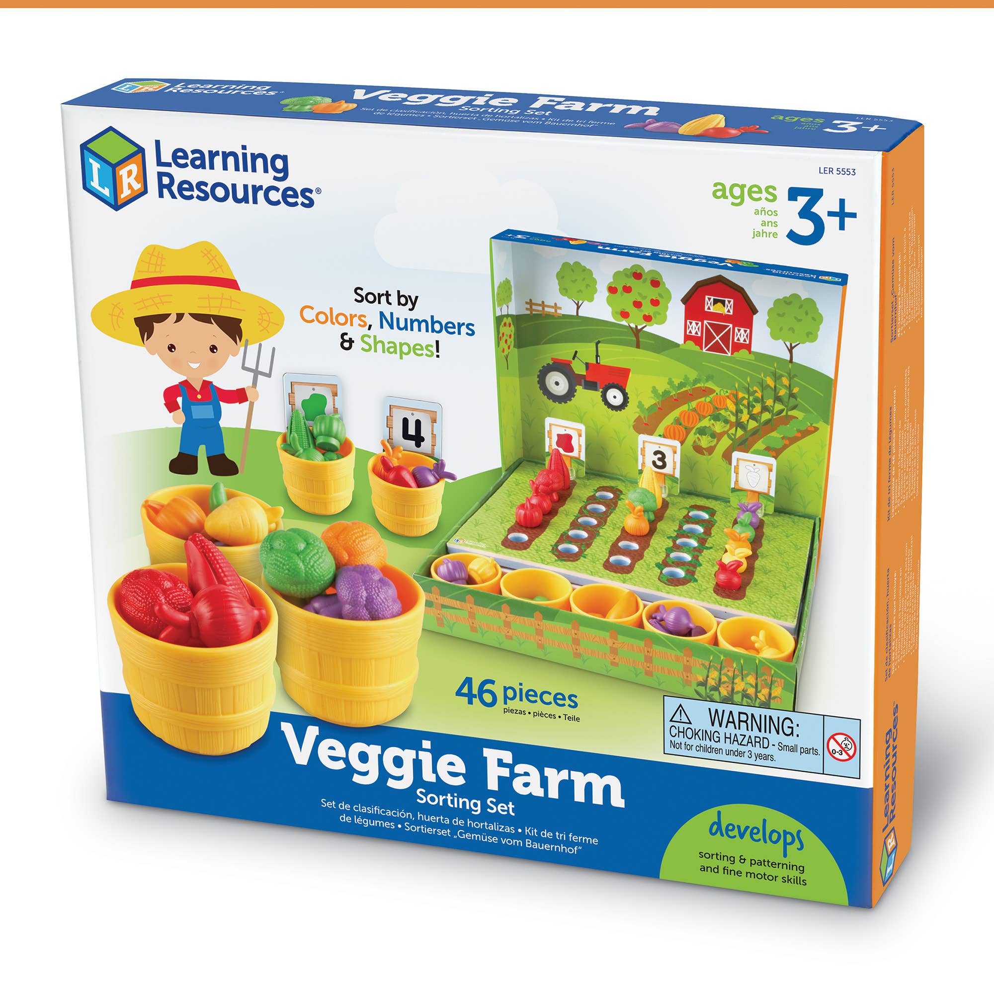 Learning Resources - Wholesale Toy Set - Kids - Veggie Farm Sorting Set7