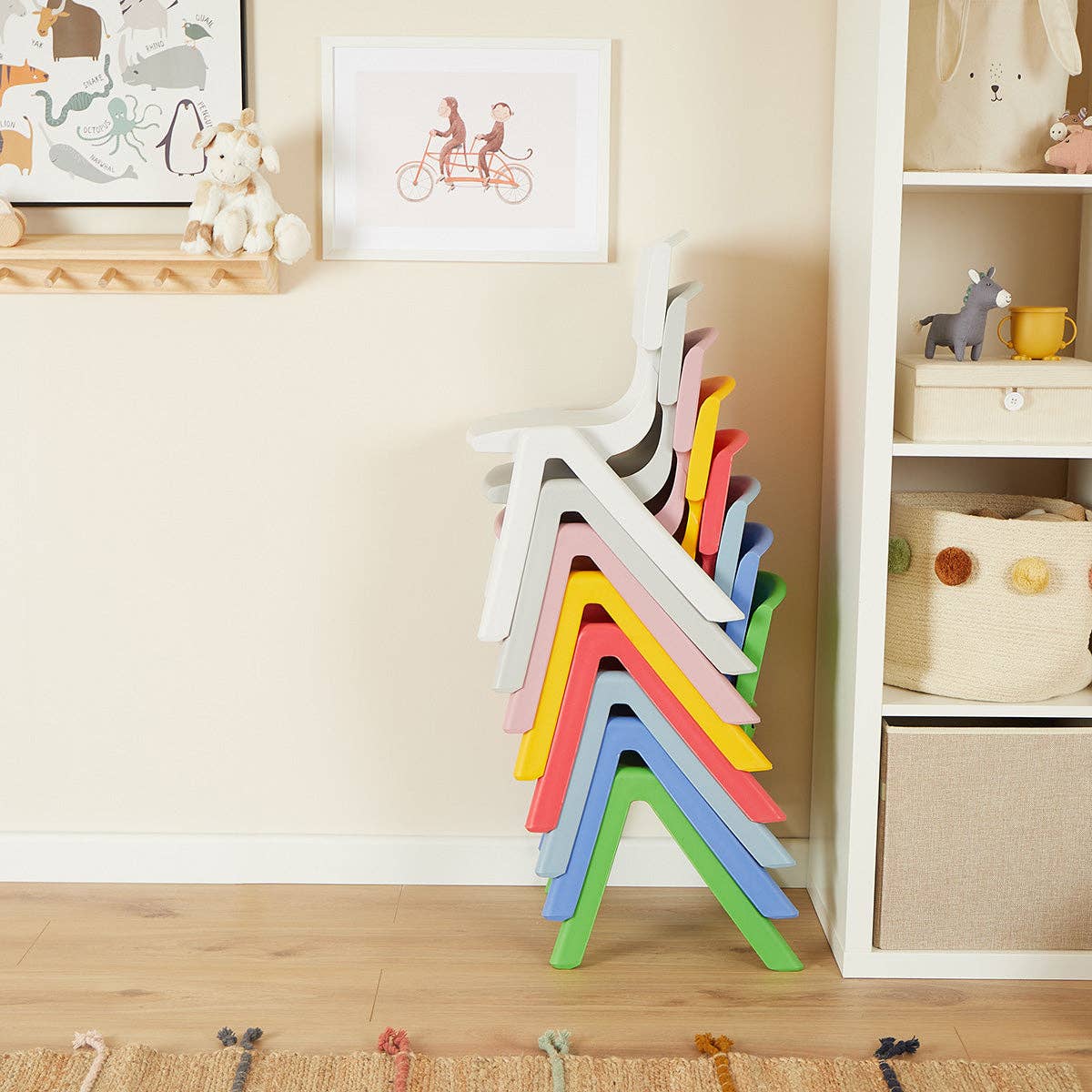 Bieco Spielwaren - Wholesale Chair - Kids - Children's chair hazy blue7