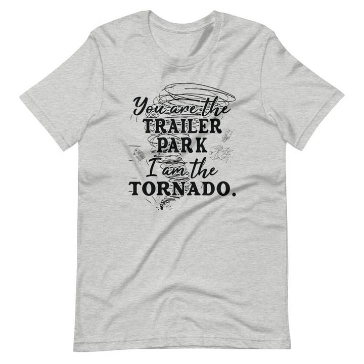 Fresh N Ripe - Wholesale Screen Printed T-Shirt - Unisex - I am the tornado2