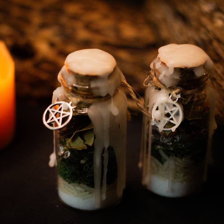 The Hermit's Path - Wholesale Meditation Supplies - Manifestation Spell Jar1