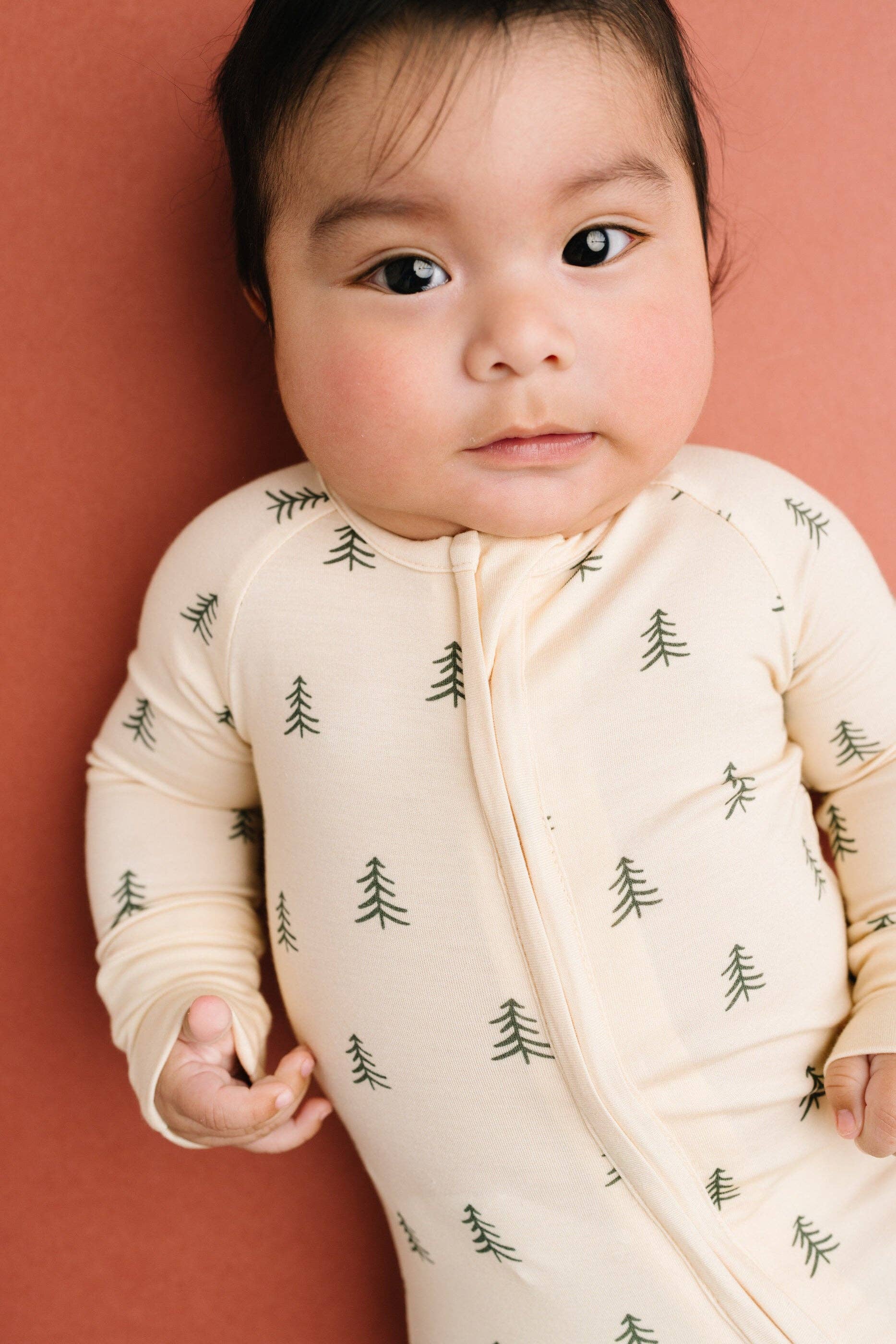 Little One Shop - Wholesale Sleepsuit - Baby - Pine Forest Bamboo Sleeper2