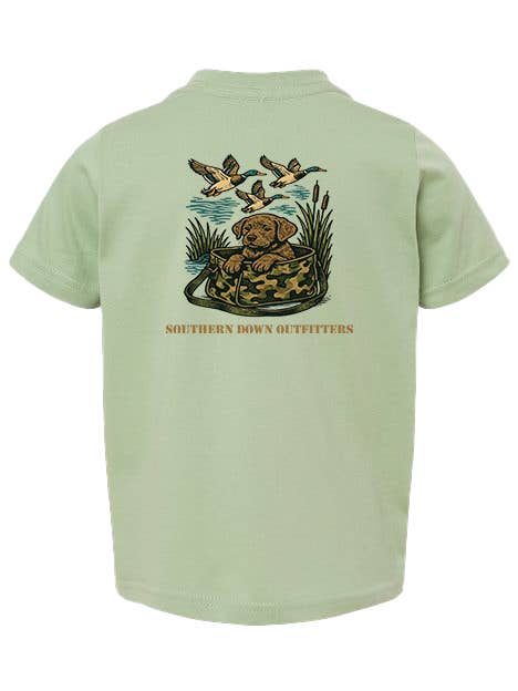 T-shirt de laboratoire en sac pour tout-petit pour la vente par Southern Down Outfitters