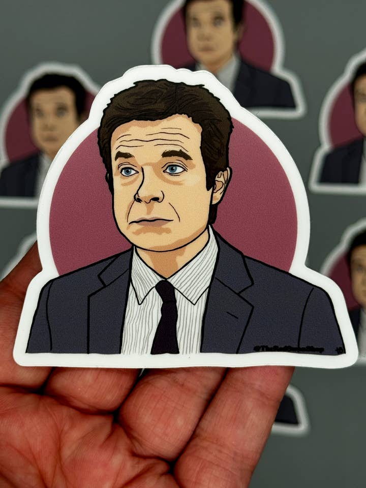 Vinyl-Aufkleber — Arrested Development — Michael Bluth für den Großhandel von The Red Swan Shop