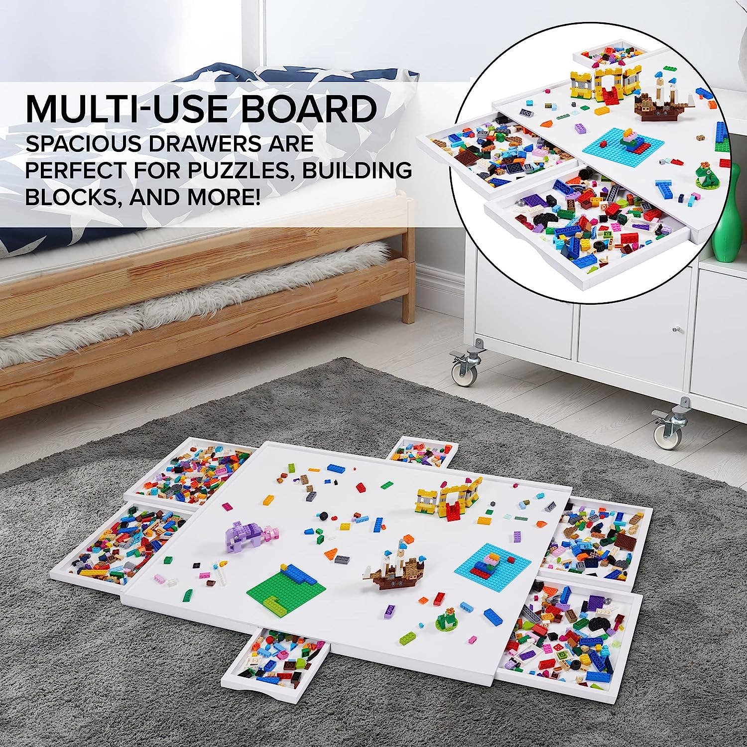 Jumbl – Großhandel Puzzle - Erwachsene – 1500-teiliges Puzzletafel aus Holz, 27 Zoll x 35 Zoll mit Deckel14