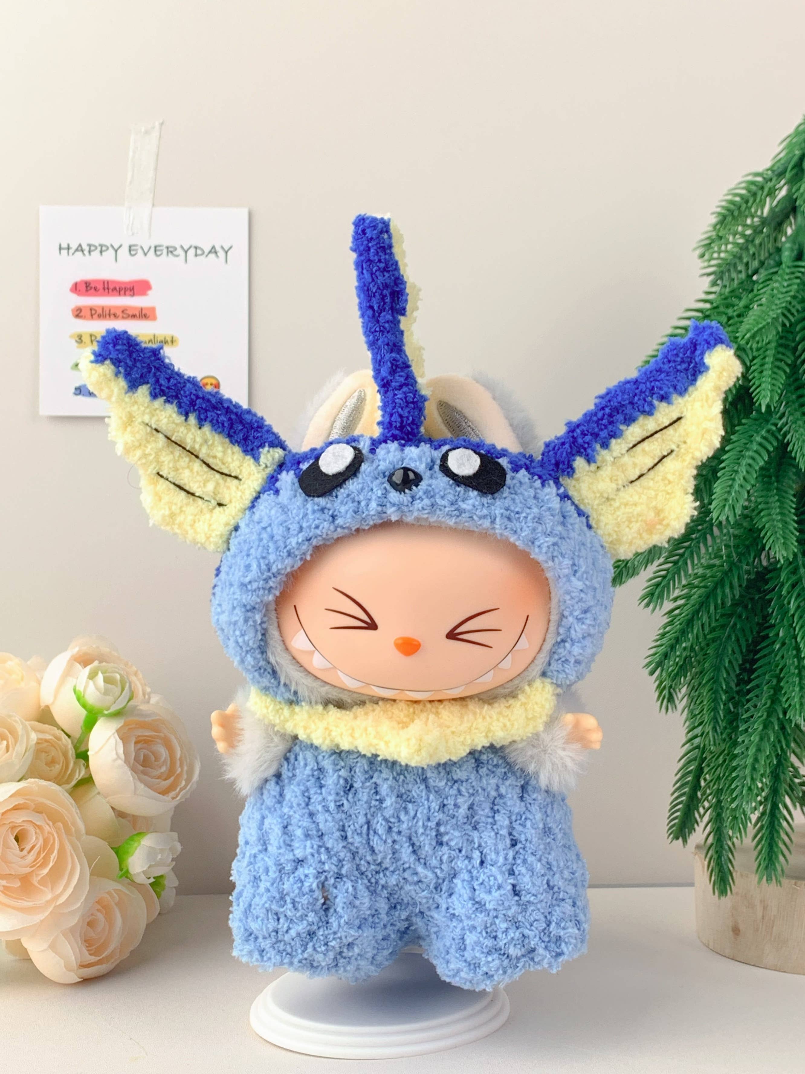 Lilyrosy（Duty free) - Wholesale Stuffed/Plush Toy - Kids & Baby - Handmade Crochet Outfit for 17cm doll – Pokémon Eevee Series9