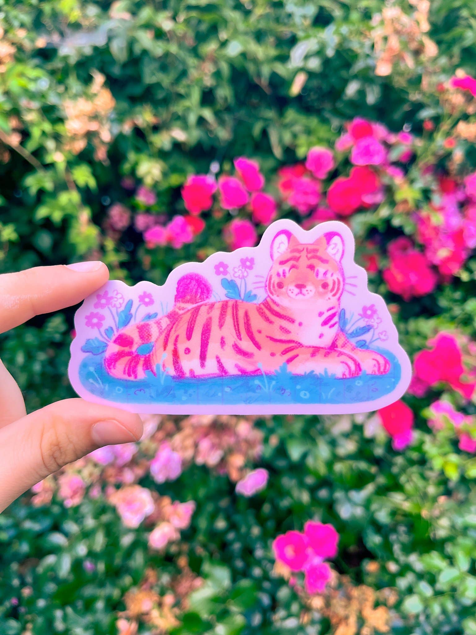 Rowan Kingsbury - Wholesale Sticker - Tiger Vinyl Sticker3