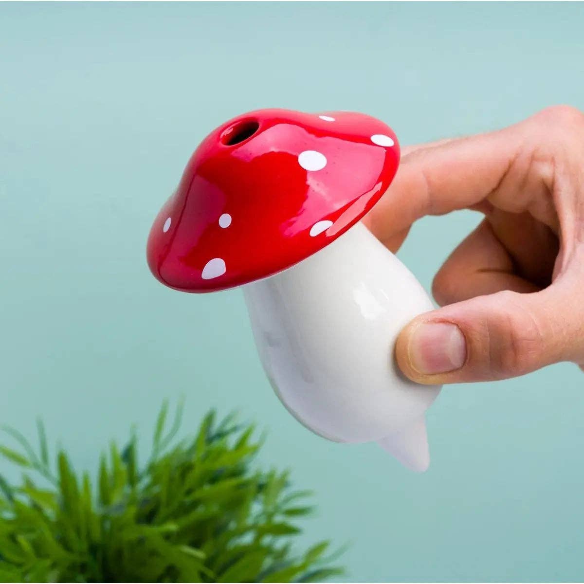 Oasis of Life - Wholesale Watering Can - Irrigation System Mushroom – Self-Watering for Plants in Mushroom Shape 11.2x16cm – Automatic Water Dispenser for Flower Pots, Balcony & Garden2