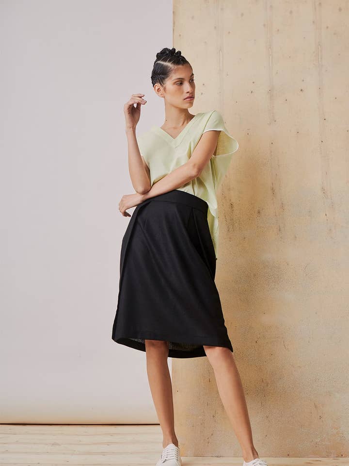 Abba Skirt for wholesale by VEPLEN Peruvian Womens Timeless design