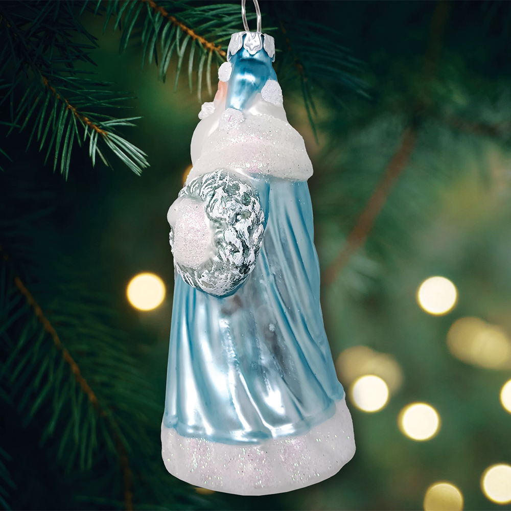 OrnamentallyYou - Wholesale Ornament - Arctic Whispers Santa Glass Christmas Ornament4