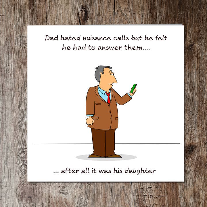 Swizzoo Cards - Vendita all'ingrosso Biglietti per la Festa del Papà - Divertente biglietto di auguri di compleanno per papà e festa del papà, da sua figlia, con scritta «Best Dad», umoristico e divertente2