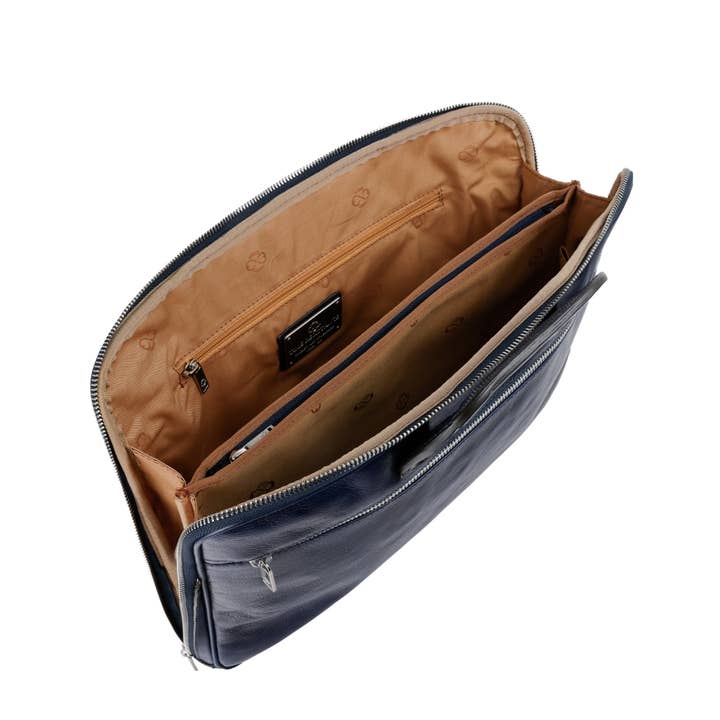 Time Resistance - Vente Sac pour ordinateur portable – unisexe - Sacoche d'ordinateur en cuir pleine fleur - Brave New World40