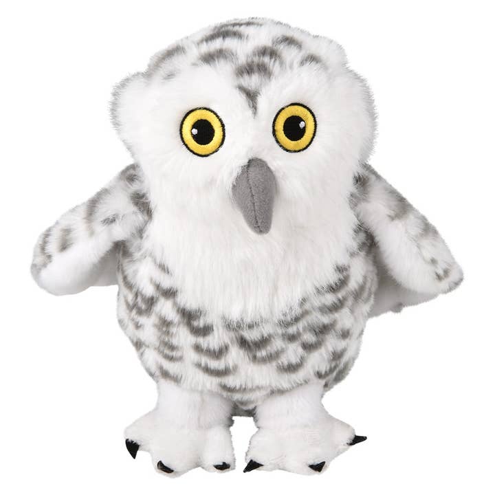 La Luna Bella - Toys - Vendita all'ingrosso Giocattolo classico - Bambini - Pupazzo di Neve Civetta di Peluche 8" - LLB Toys