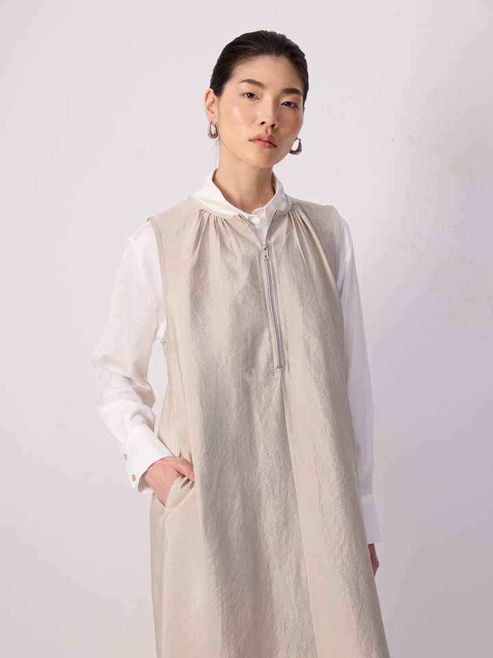 KJOLE I CUPRA MED LYNÅS for engroshandel hos Touché Privé EU