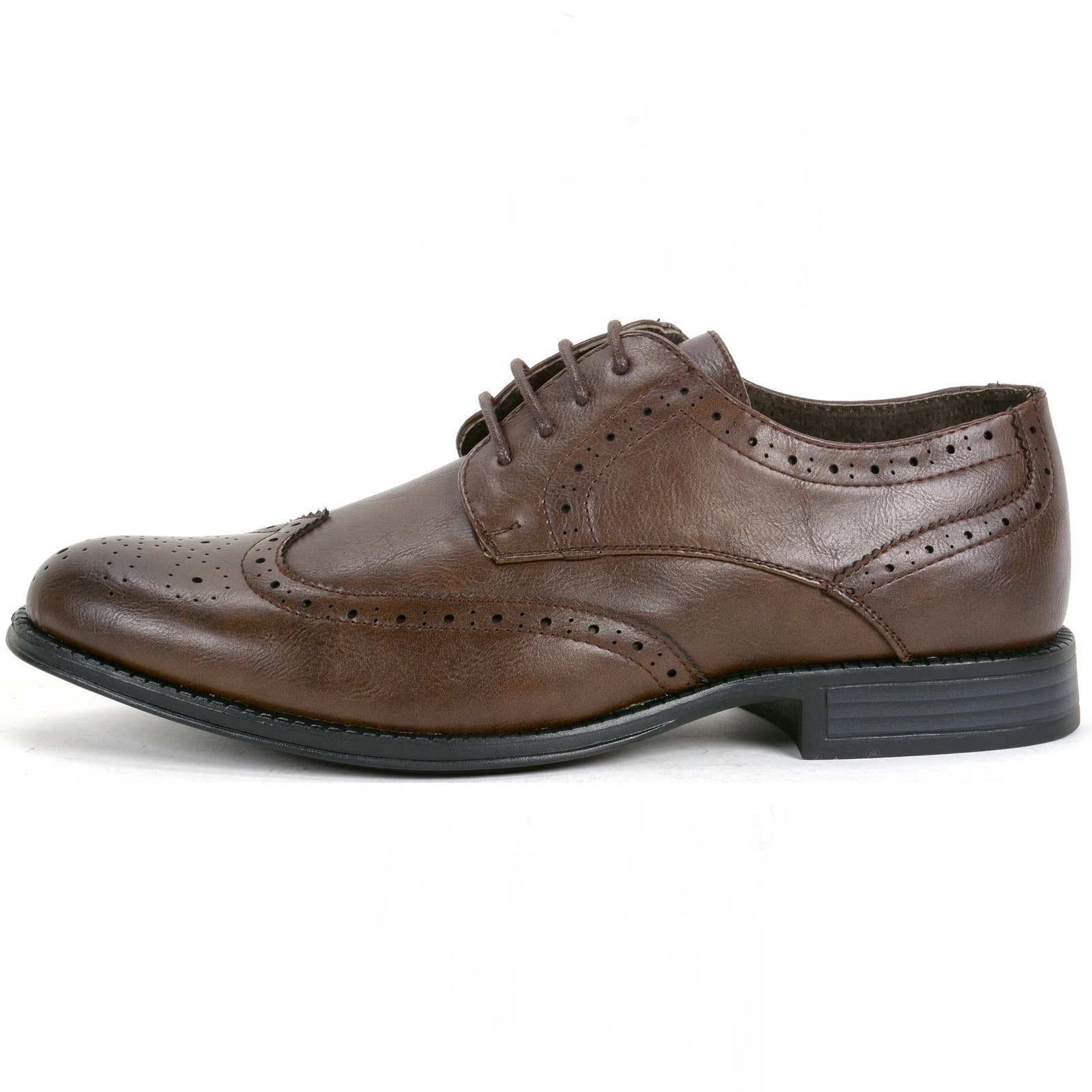 Alpine Swiss - Vente Richelieus – homme - Alpine Swiss Zurich Chaussures habillées à bout d'aile pour hommes Brogue bicolore à lacets Oxfords - ZurichP2T-Parent9