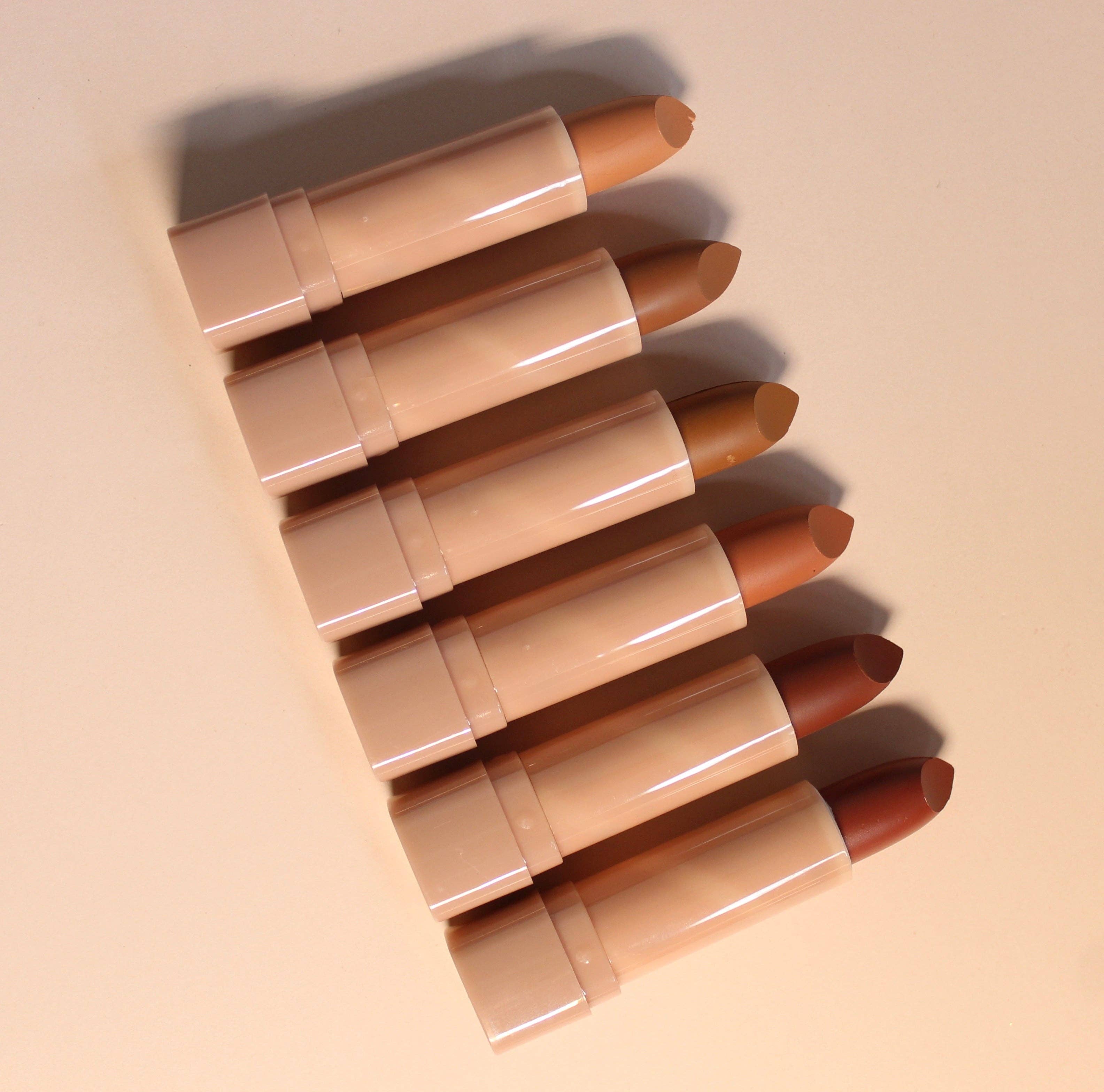 Efon International Corp. - Vendita all'ingrosso Rossetti - Labbra Nude Opache - 6 Rossetti in Tonalità Lisce e Non Secche4