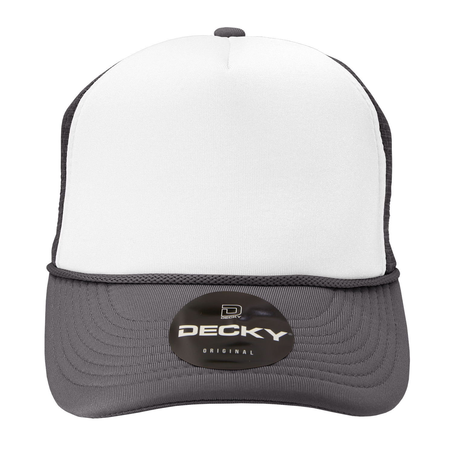 The Park Wholesale - Wholesale Trucker Hat - Unisex - Blank Trucker Foam Mesh 2-Tone Hats - Decky 210/602556
