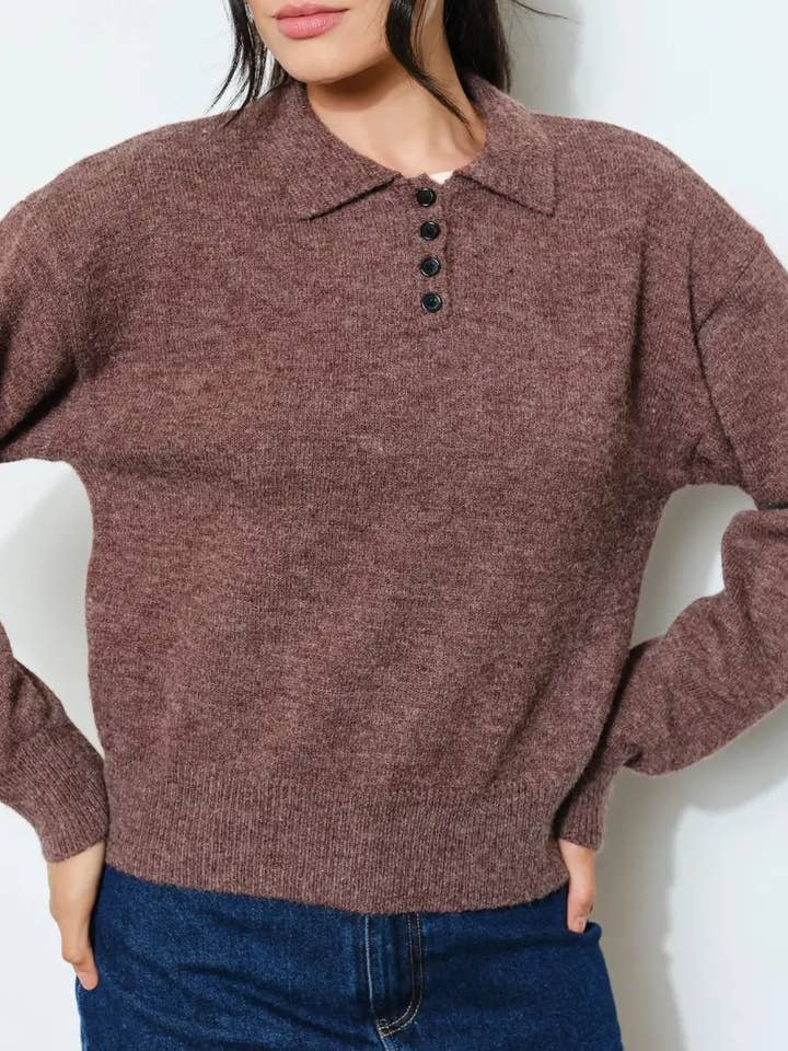 POLO EN MAILLE GINA pour la vente par trend ease usa