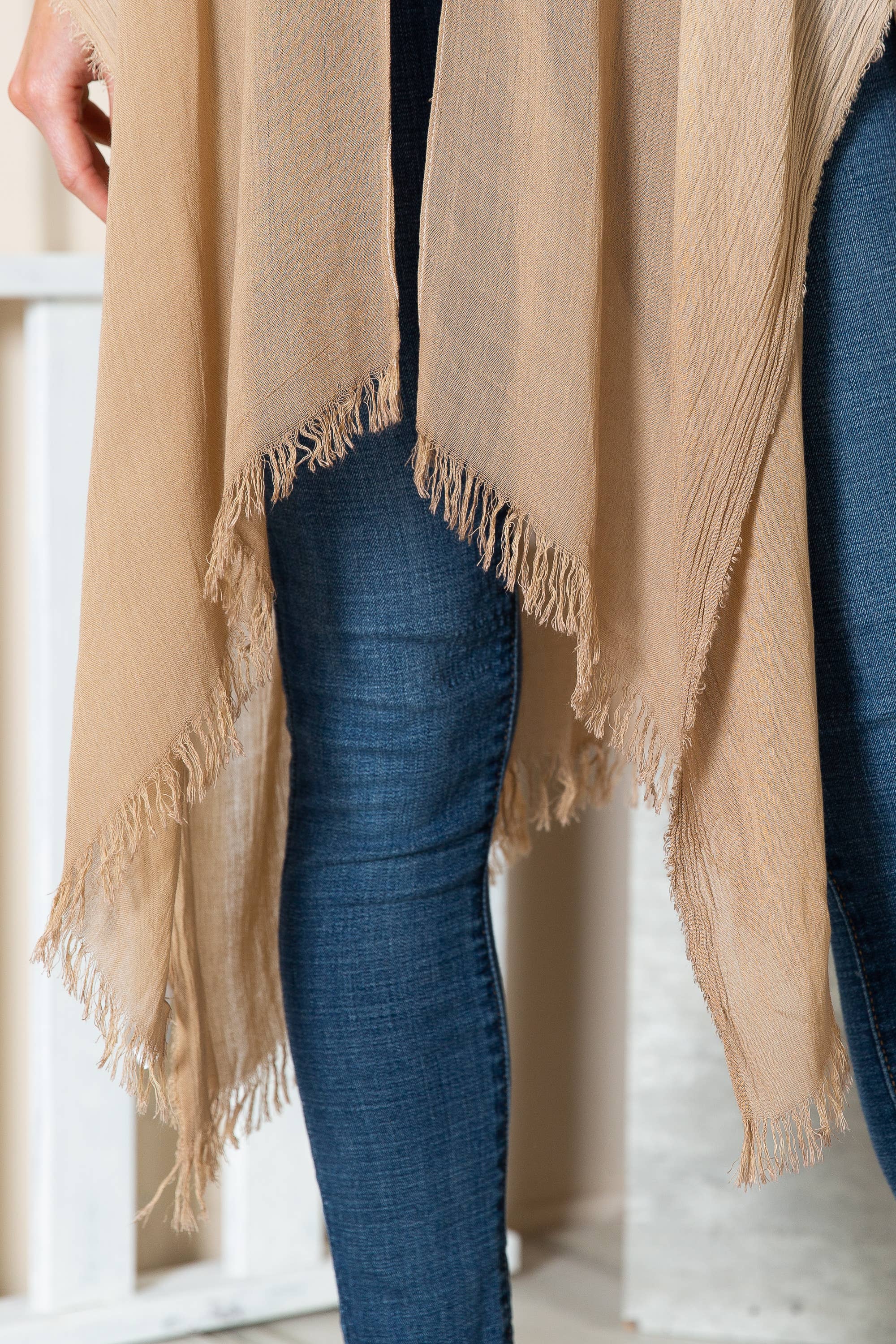 Justin & Taylor - Wholesale Strandvestje/Strandjurk/Strandtuniek - Dames - Ashley Mae Ombre Transparante Kimono Cover-Up3