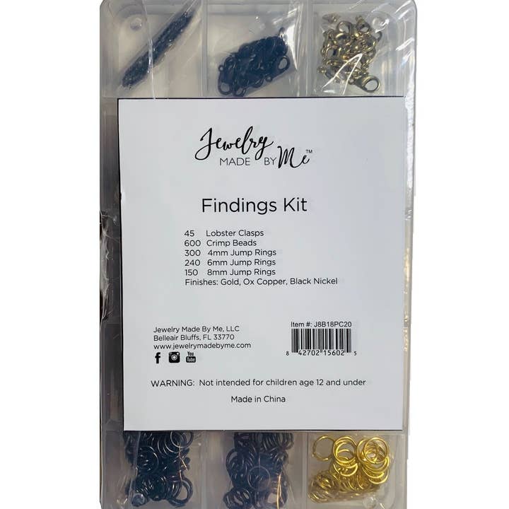 Jewelry Made by Me - Wholesale DIY Craft Kit - Findings Kit 1335 pieces3