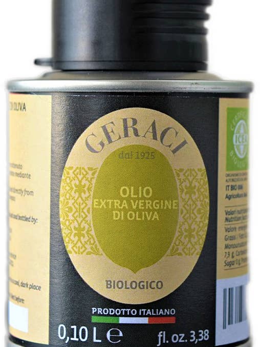Organic Extra Virgin Olive Oil Monocultivar Nocellara for wholesale by Olio Geraci
