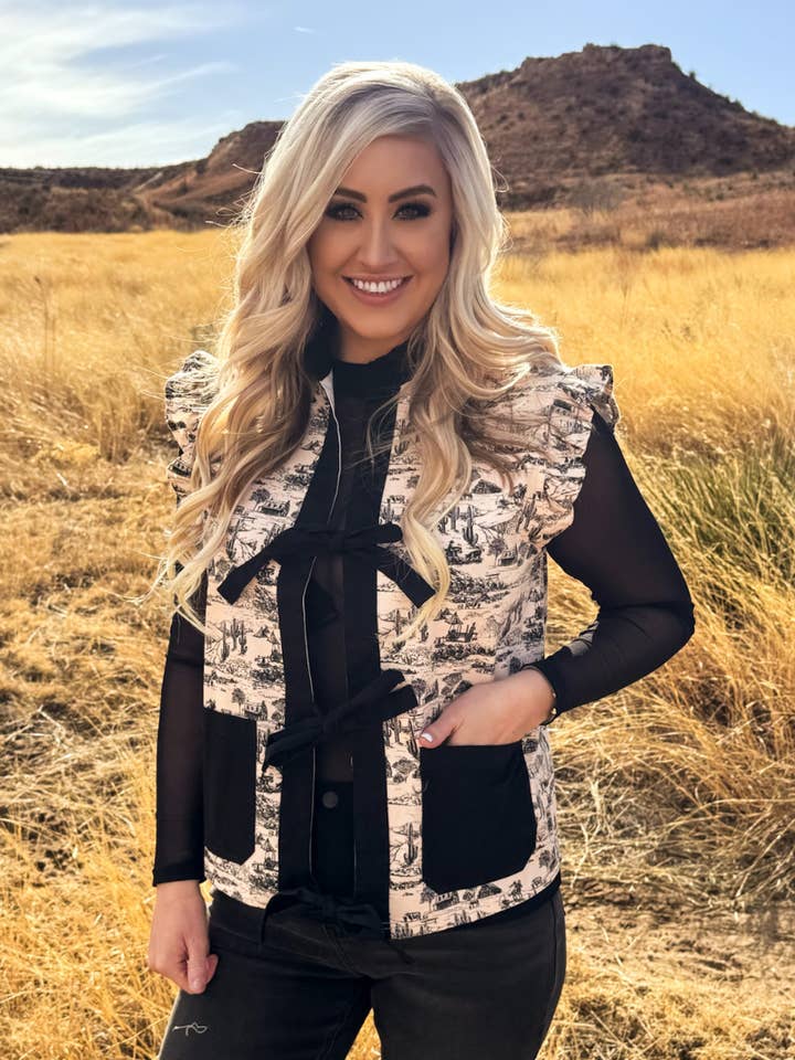 Chaleco Belle de la Frontera para venta al por mayor de Sterling Kreek