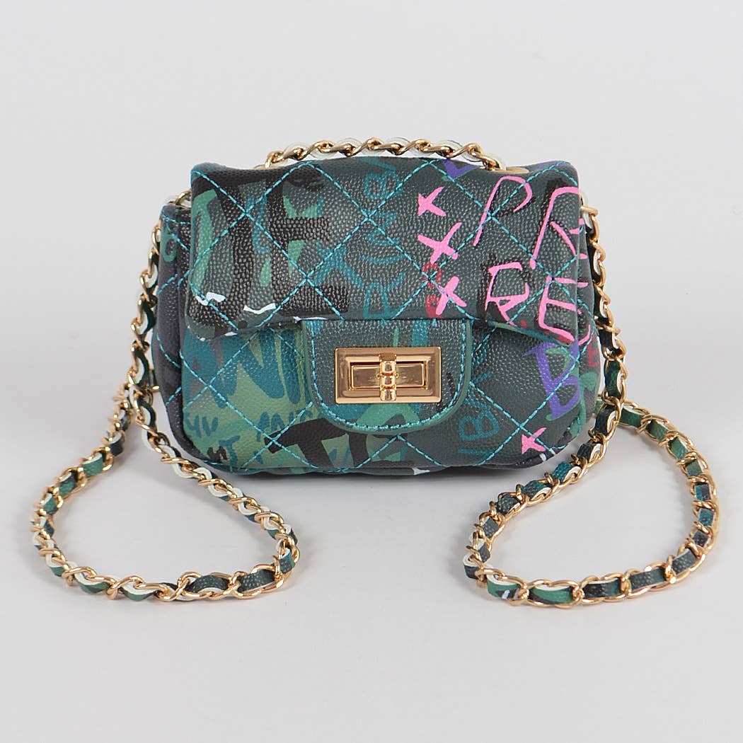 3AM BY H&D ACCESSORIES - Venta al por mayor Bandolera - Mujer - Bolso de mano degradado con fuentes múltiples4