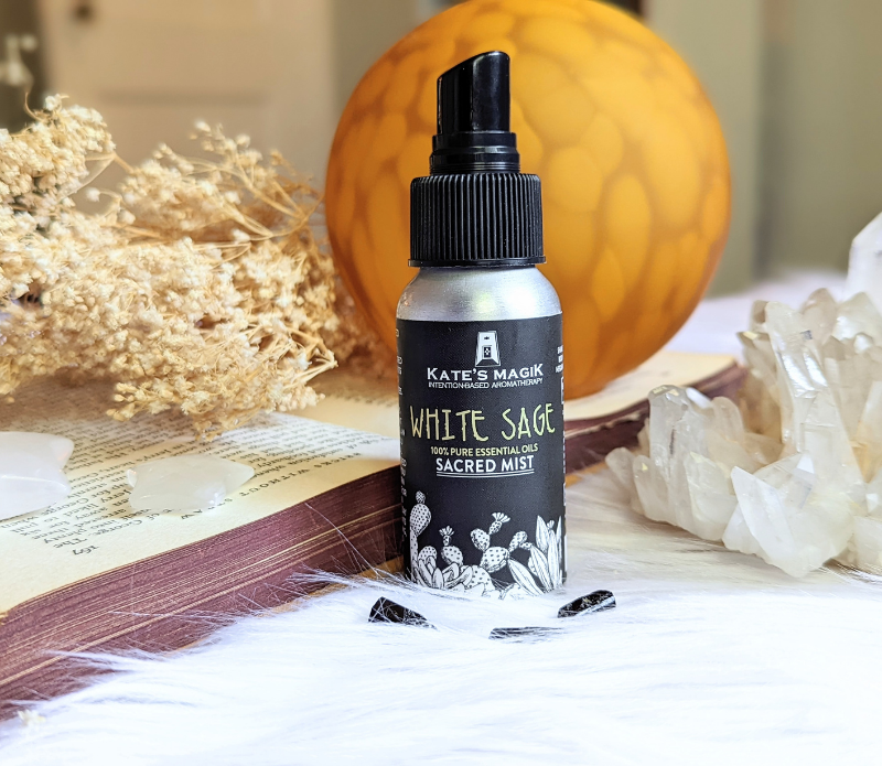 Goddess Provisions - Vente Spray d'ambiance à la sauge - Brume sacrée Sauge Blanche2