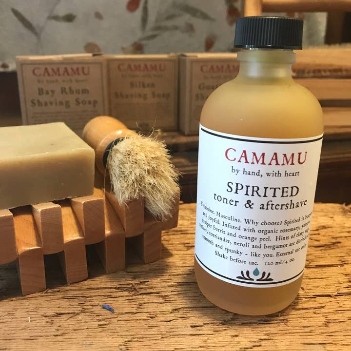 Spirited - Loción para después del afeitado y tónico para venta al por mayor de Camamu Soap