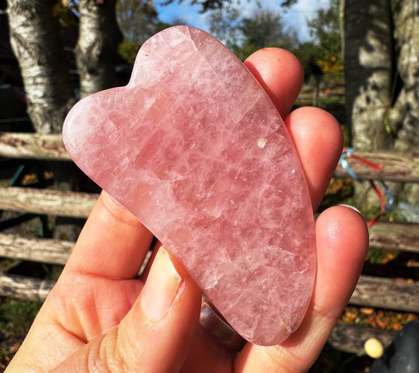 Elf Kendal Hippies - Wholesale Gua Sha Tool - Gua sha gemstone facial massager crystal gua sha heart stone19