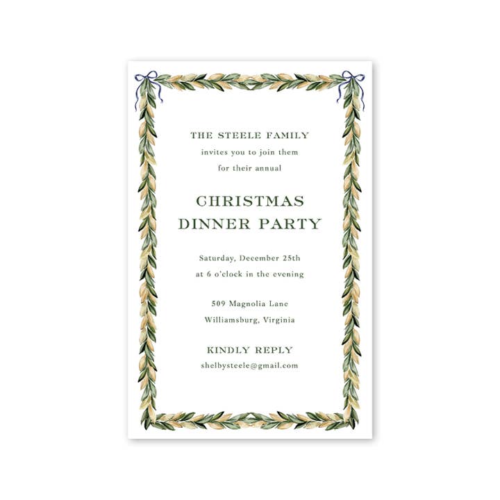 Invitation en vrac Magnolia pour la vente par Dogwood Hill